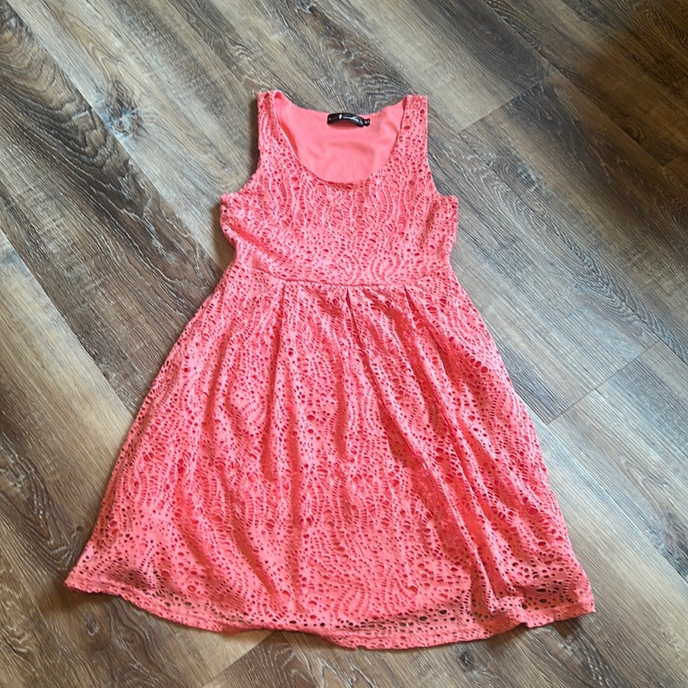 Peach Dress